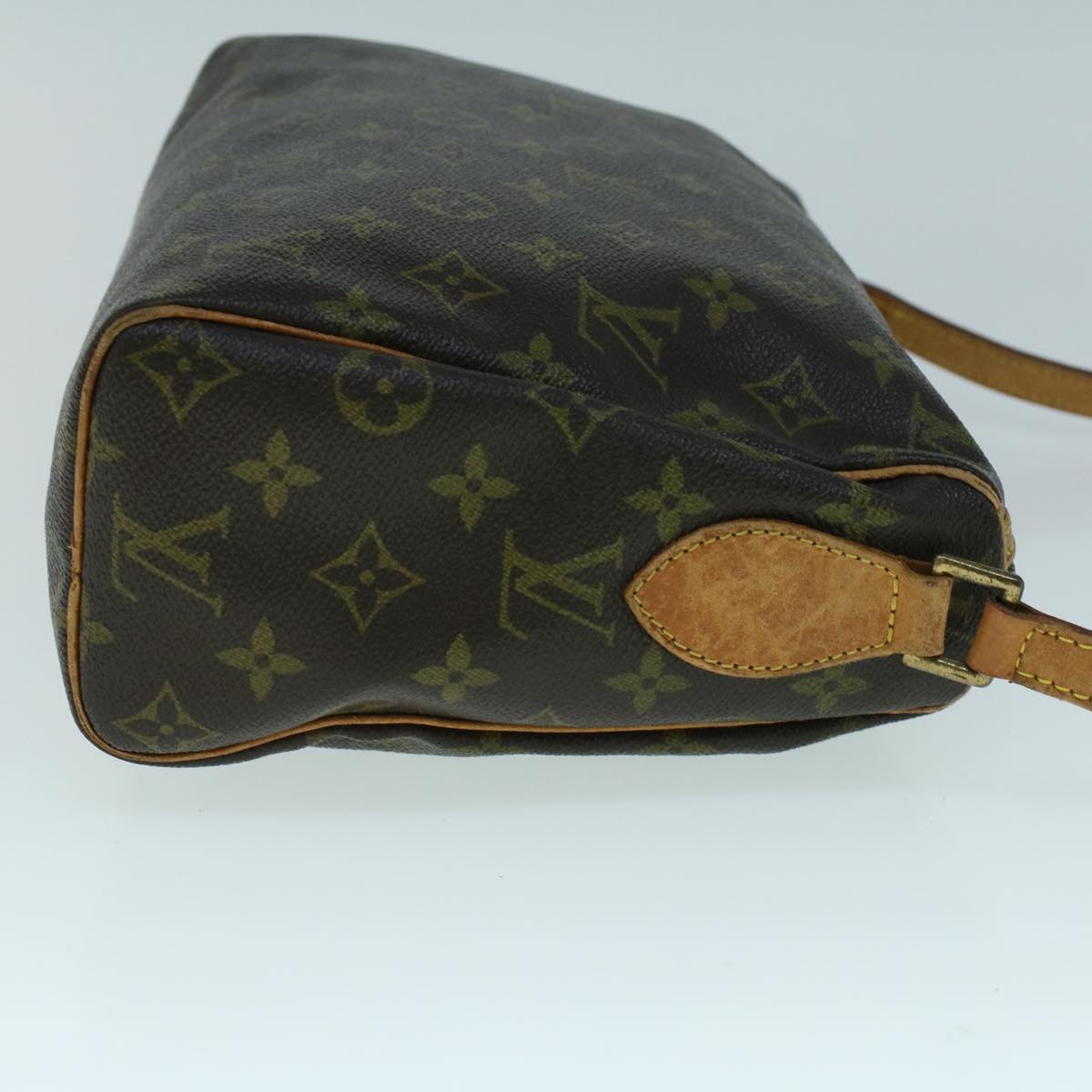 LOUIS VUITTON Monogram Tulle Lee Shoulder Bag M51348 LV Auth yk8858