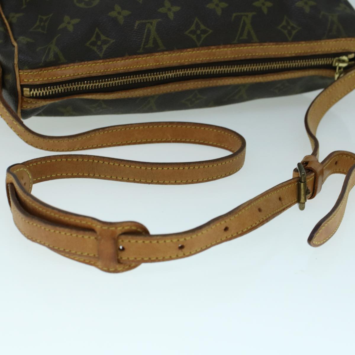 LOUIS VUITTON Monogram Tulle Lee Shoulder Bag M51348 LV Auth yk8858