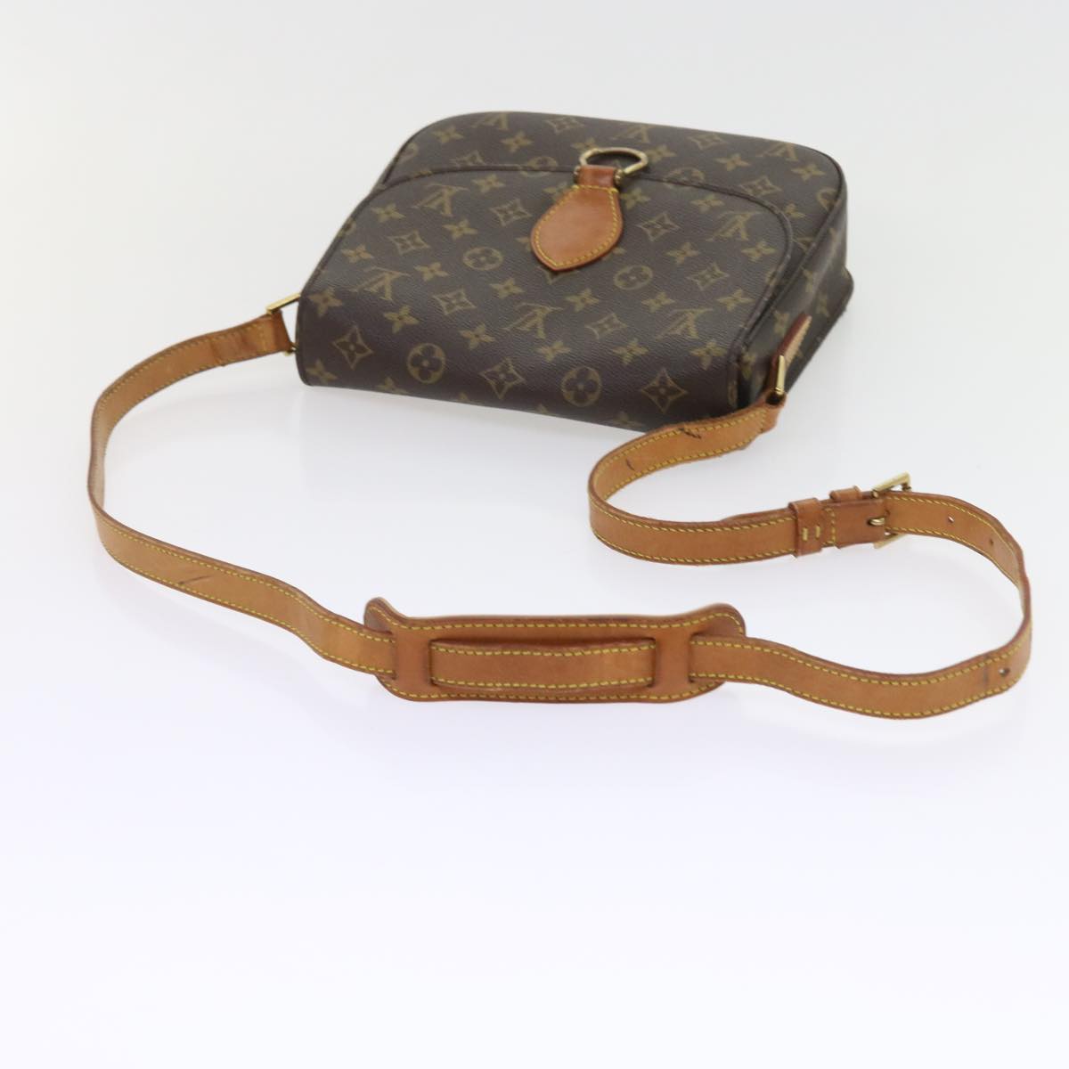 LOUIS VUITTON Monogram Saint Cloud GM Shoulder Bag M51242 LV Auth yk8877