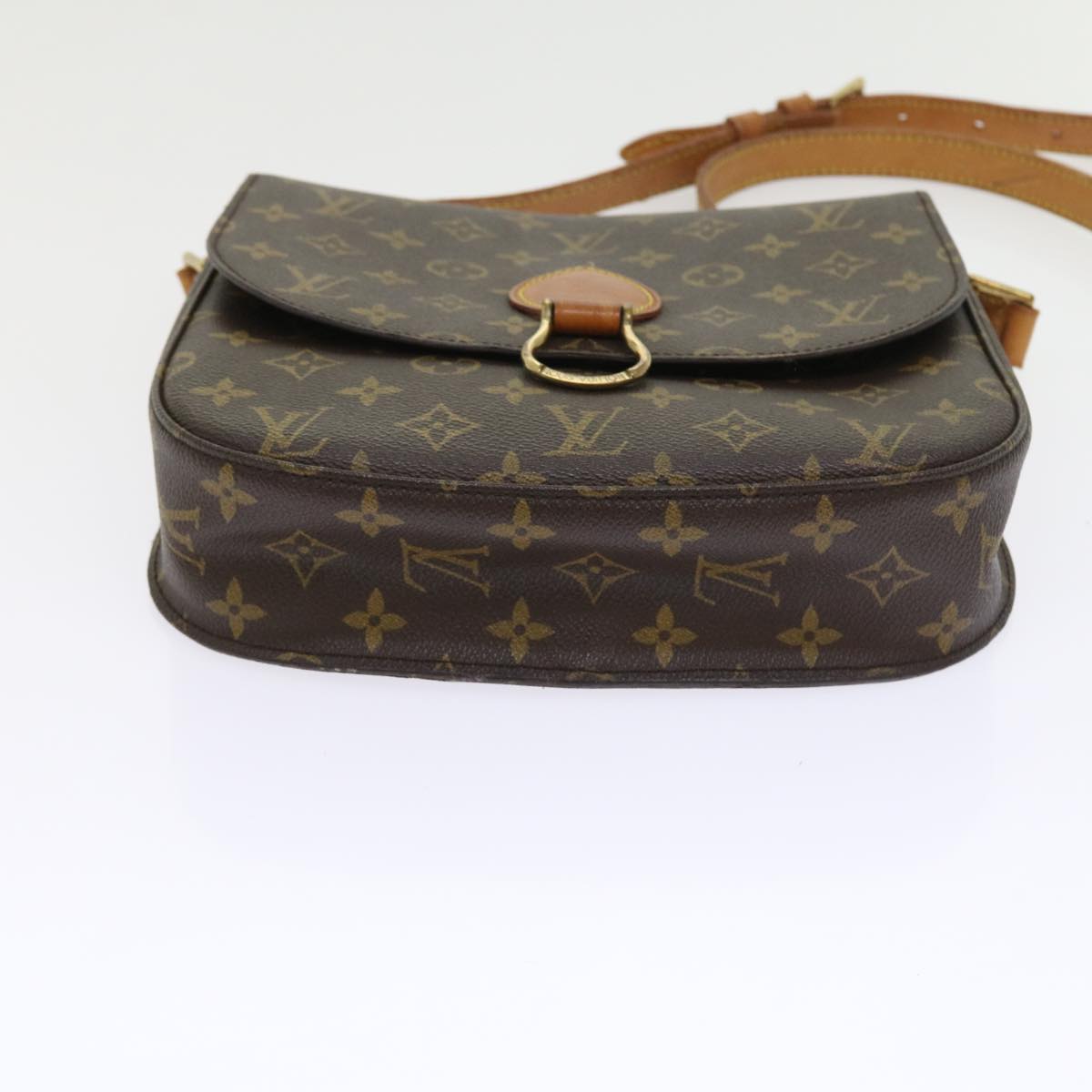 LOUIS VUITTON Monogram Saint Cloud GM Shoulder Bag M51242 LV Auth yk8877