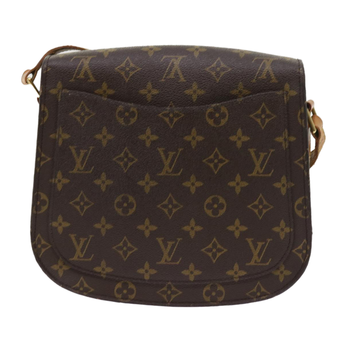 LOUIS VUITTON Monogram Saint Cloud GM Shoulder Bag M51242 LV Auth yk8877