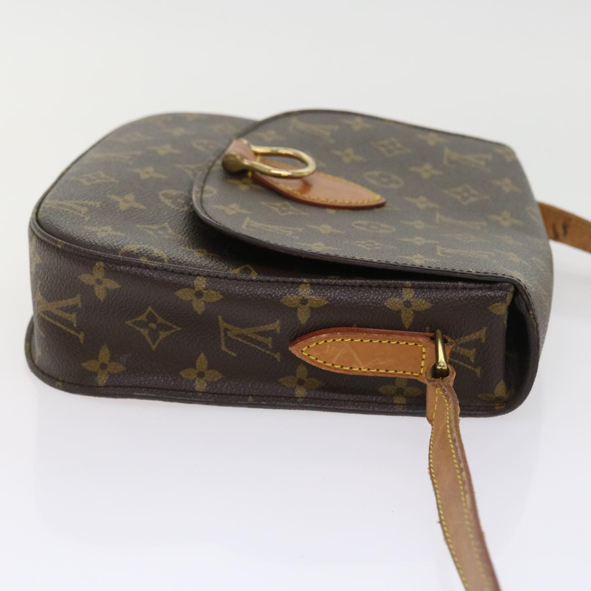 LOUIS VUITTON Monogram Saint Cloud GM Shoulder Bag M51242 LV Auth yk8877