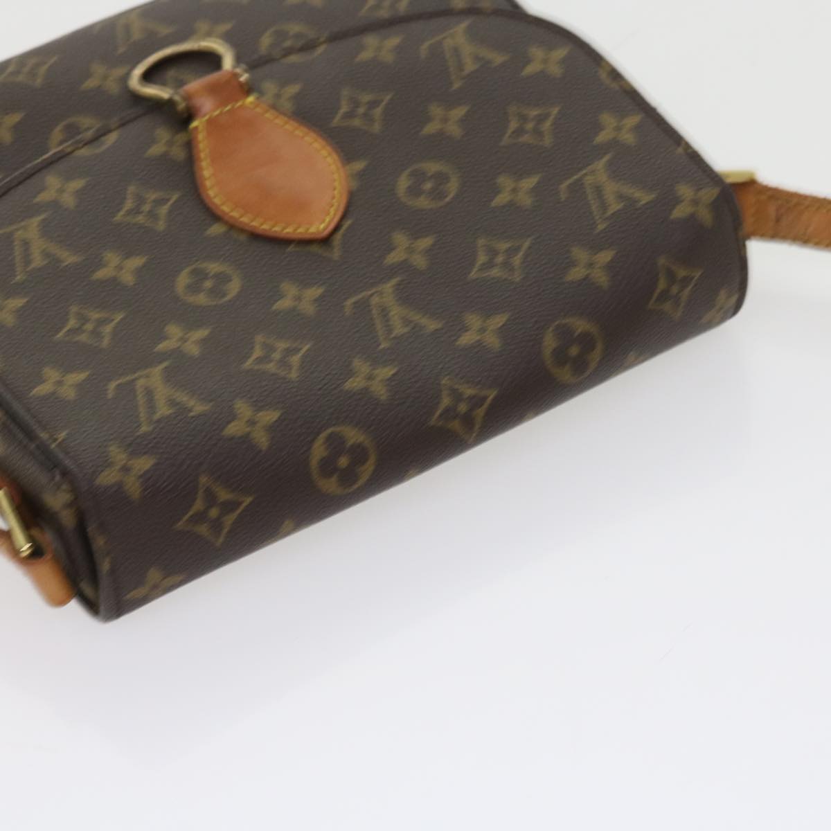 LOUIS VUITTON Monogram Saint Cloud GM Shoulder Bag M51242 LV Auth yk8877