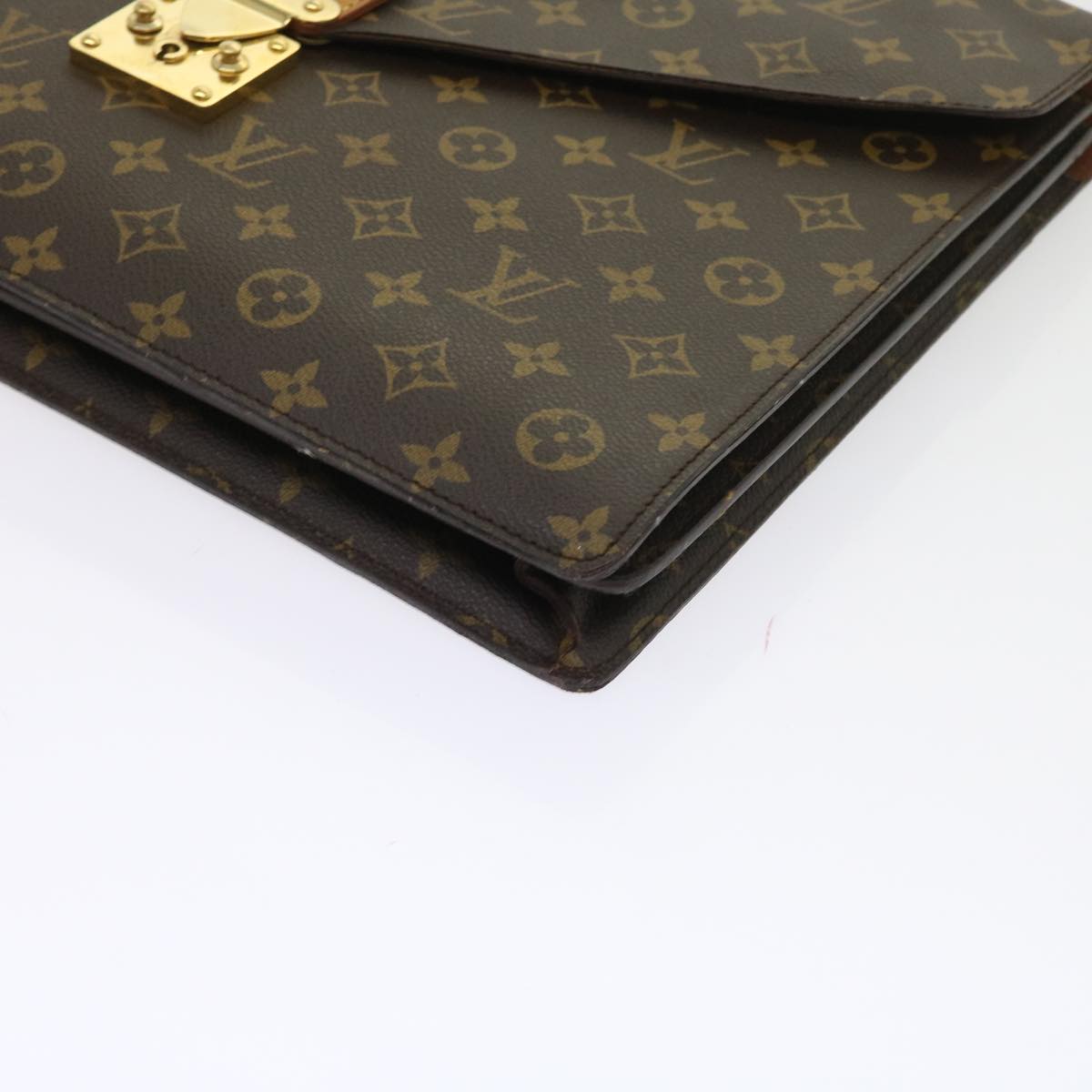 LOUIS VUITTON Monogram Serviette Conseiller Briefcase M53331 LV Auth yk8911