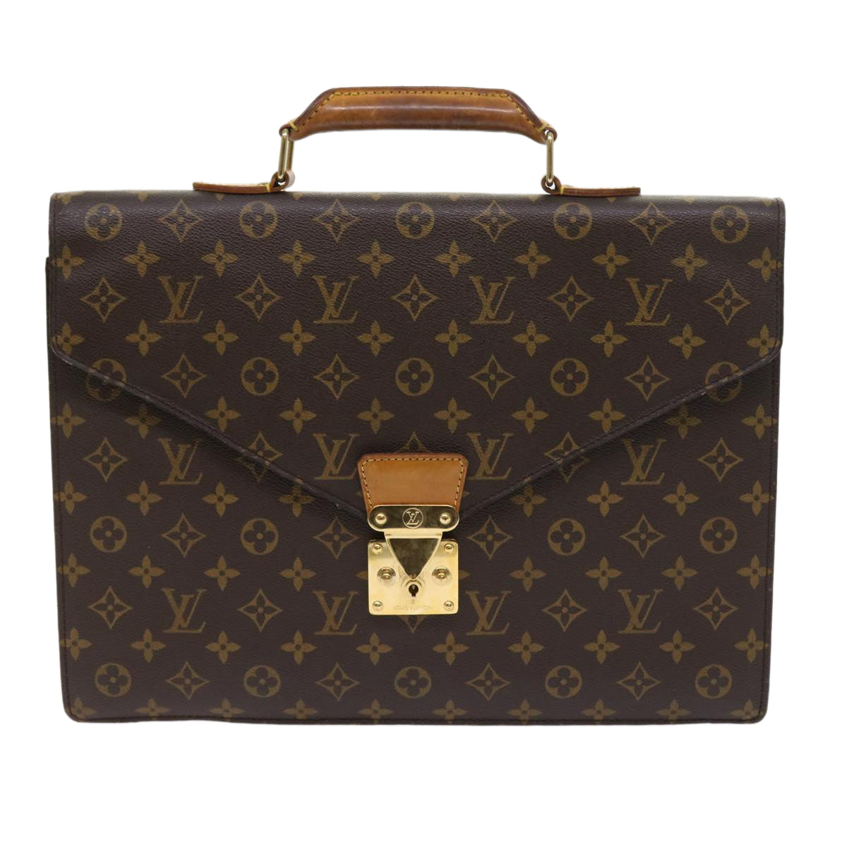 LOUIS VUITTON Monogram Serviette Conseiller Briefcase M53331 LV Auth yk8911