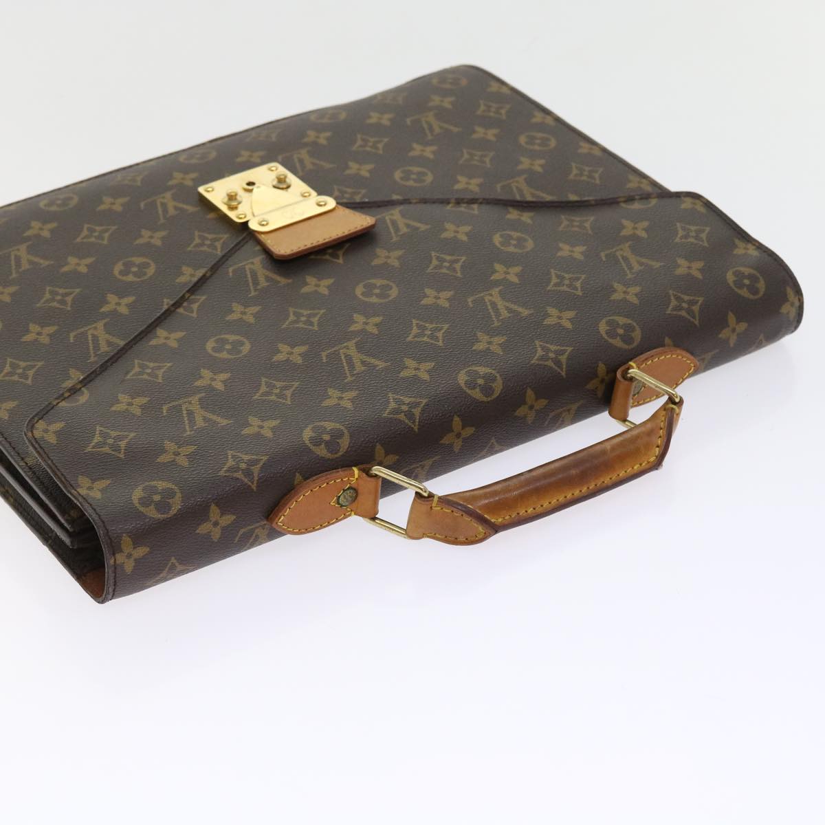 LOUIS VUITTON Monogram Serviette Conseiller Briefcase M53331 LV Auth yk8911