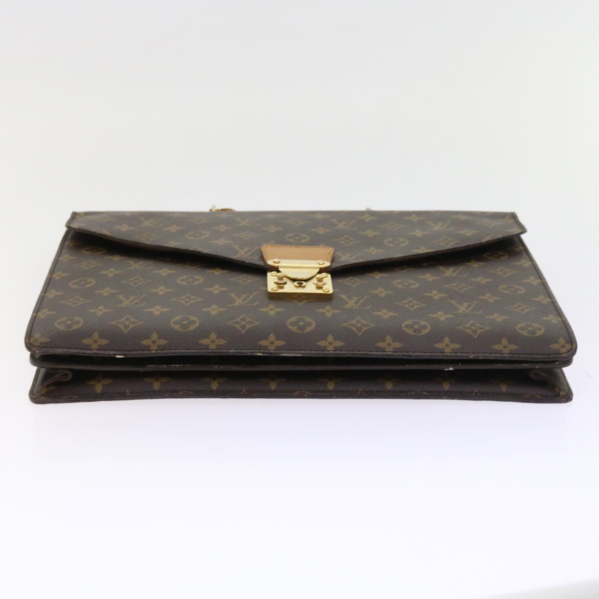 LOUIS VUITTON Monogram Serviette Conseiller Briefcase M53331 LV Auth yk8911