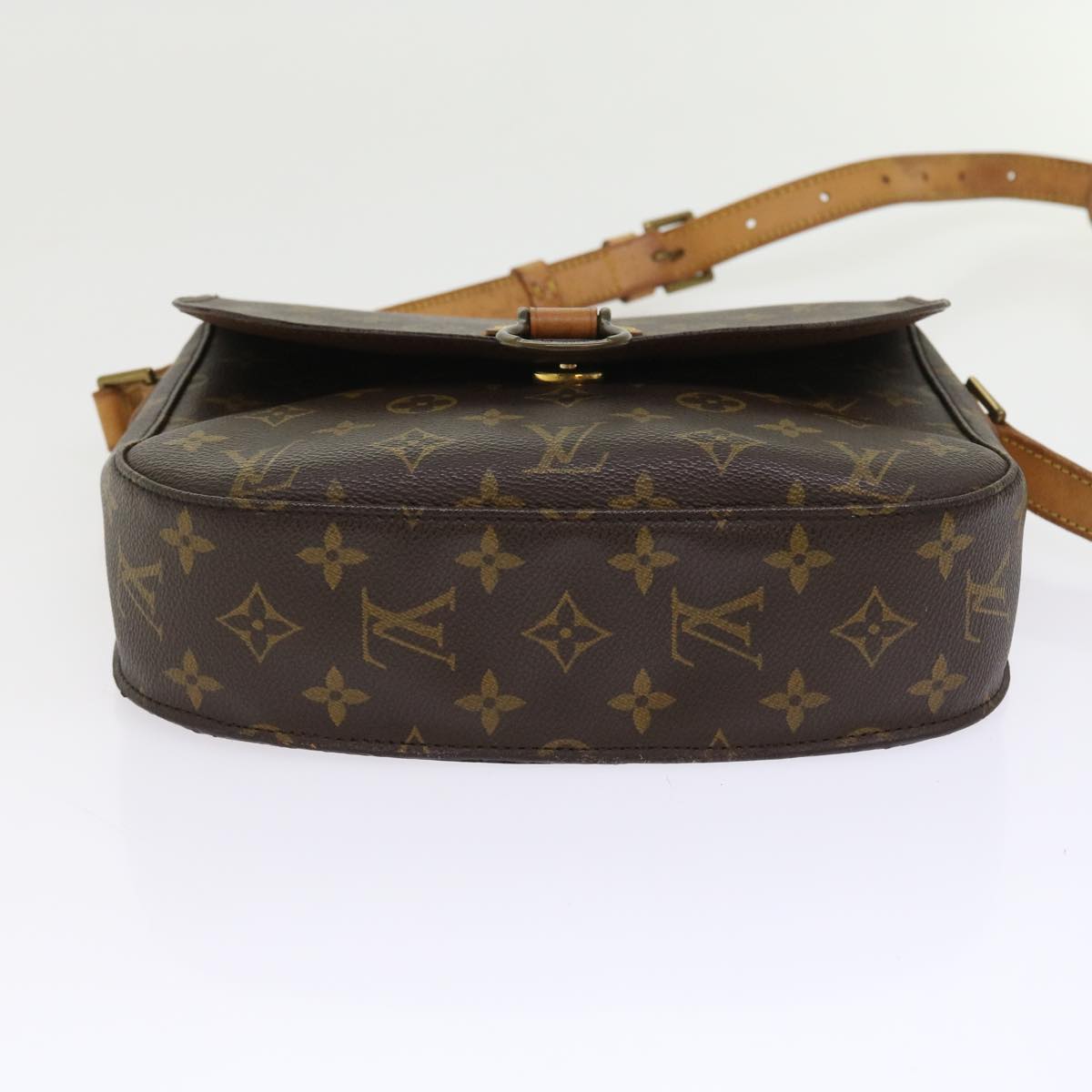 LOUIS VUITTON Monogram Saint Cloud GM Shoulder Bag M51242 LV Auth yk8925