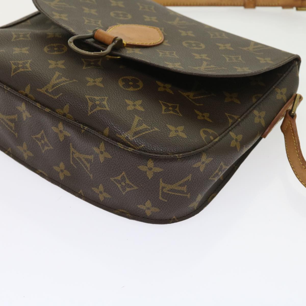 LOUIS VUITTON Monogram Saint Cloud GM Shoulder Bag M51242 LV Auth yk8925