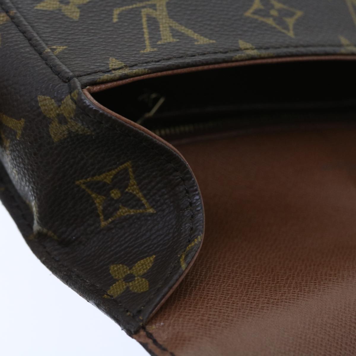 LOUIS VUITTON Monogram Saint Cloud GM Shoulder Bag M51242 LV Auth yk8925