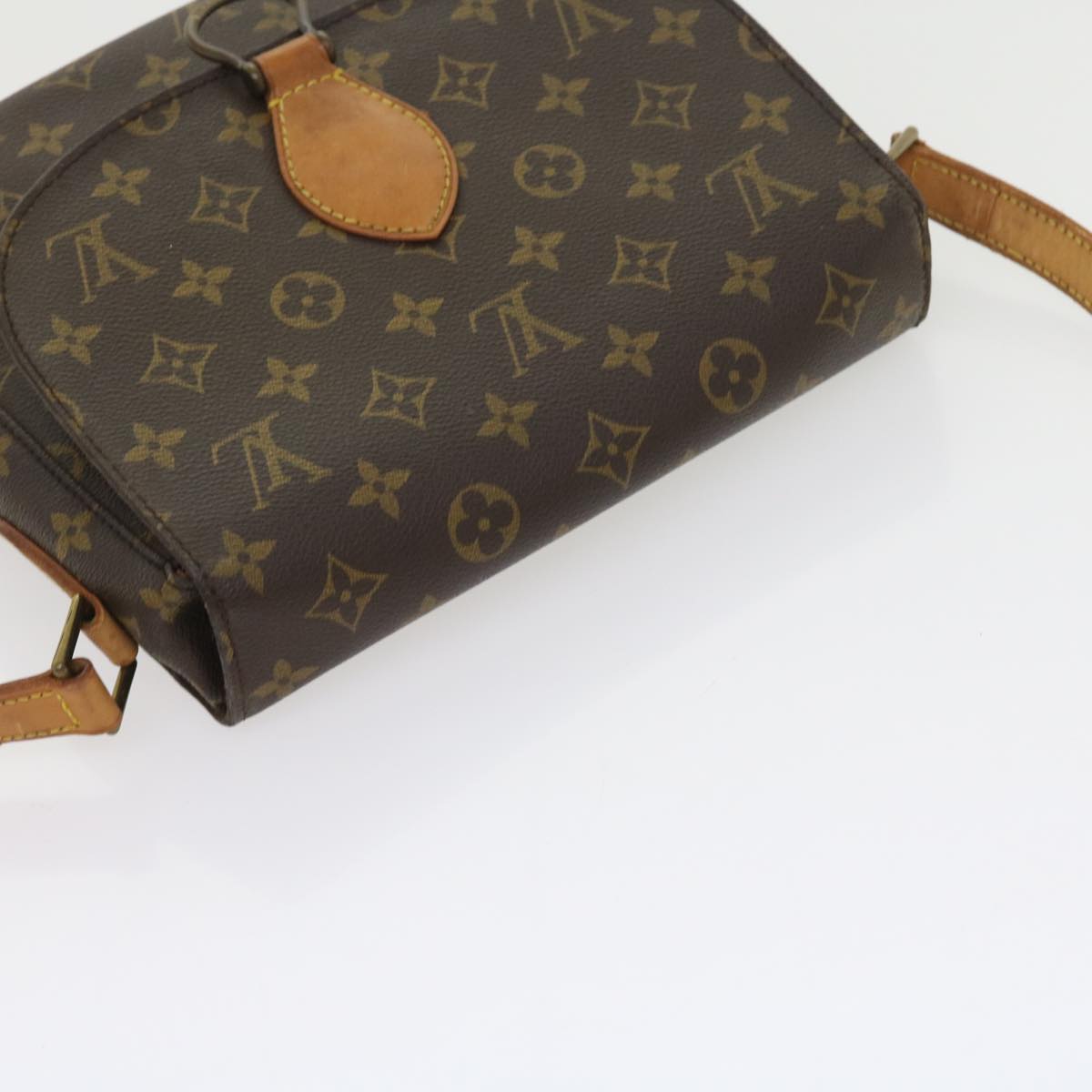 LOUIS VUITTON Monogram Saint Cloud GM Shoulder Bag M51242 LV Auth yk8925