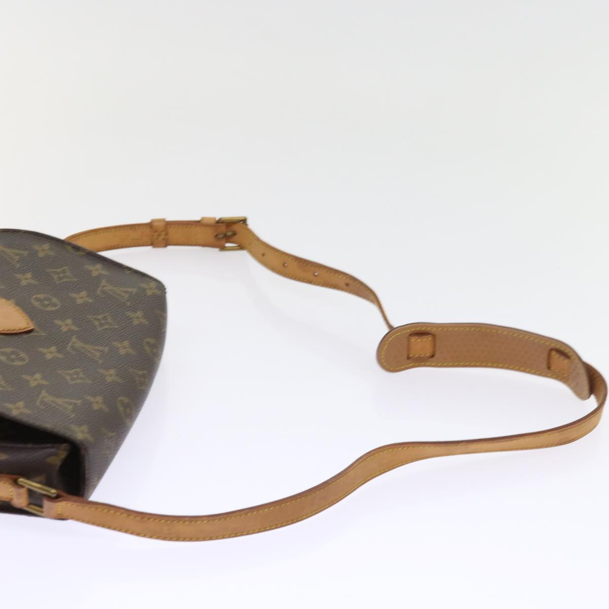 LOUIS VUITTON Monogram Saint Cloud GM Shoulder Bag M51242 LV Auth yk8925