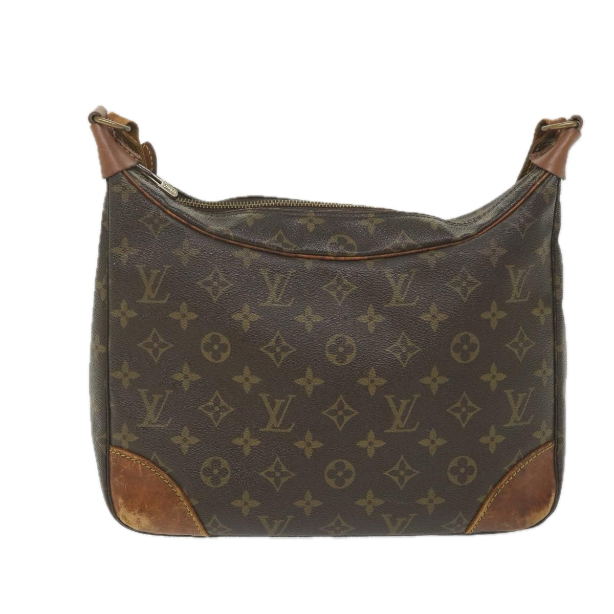 LOUIS VUITTON Monogram Boulogne 30 Shoulder Bag M51265 LV Auth yk8929