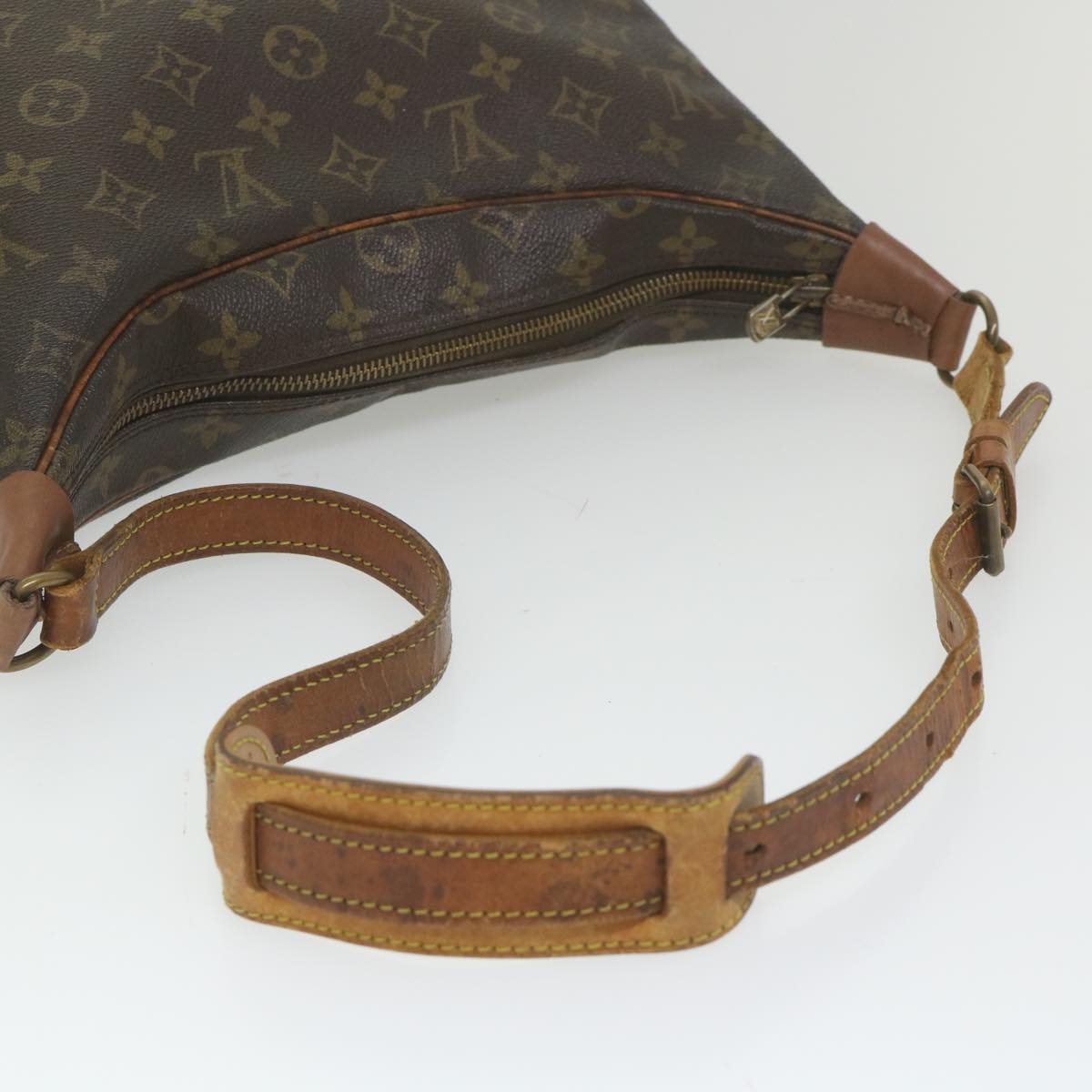 LOUIS VUITTON Monogram Boulogne 30 Shoulder Bag M51265 LV Auth yk8929