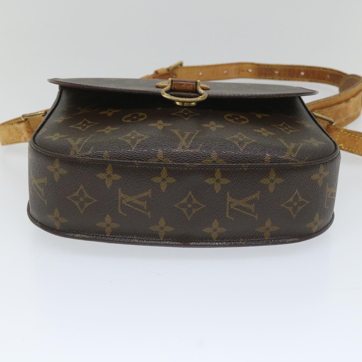 LOUIS VUITTON Monogram Saint Cloud GM Shoulder Bag M51242 LV Auth yk8938