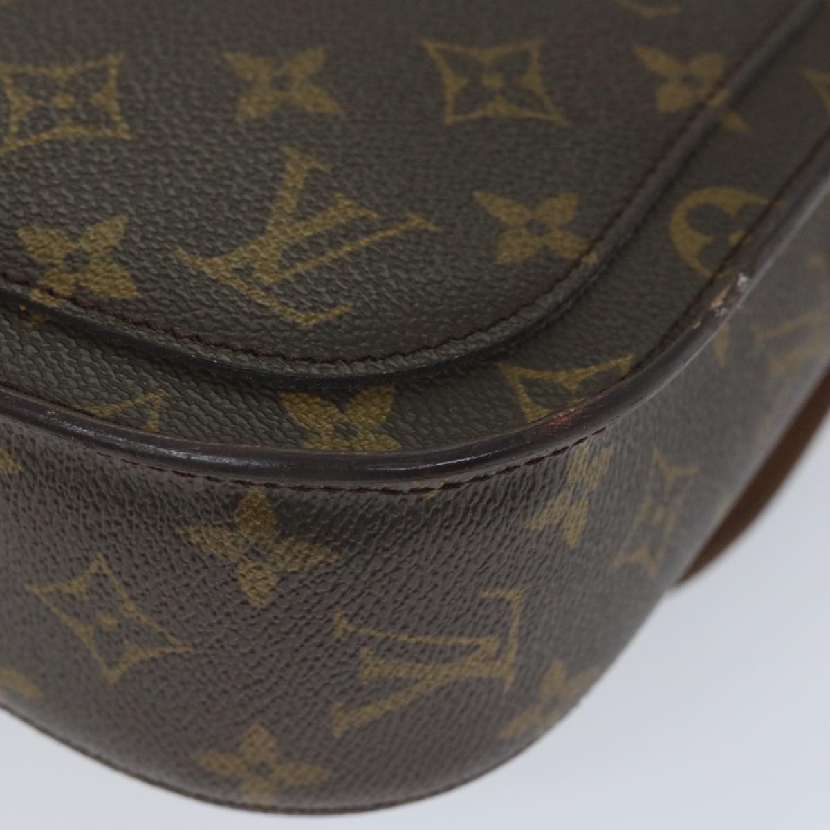 LOUIS VUITTON Monogram Saint Cloud GM Shoulder Bag M51242 LV Auth yk8938