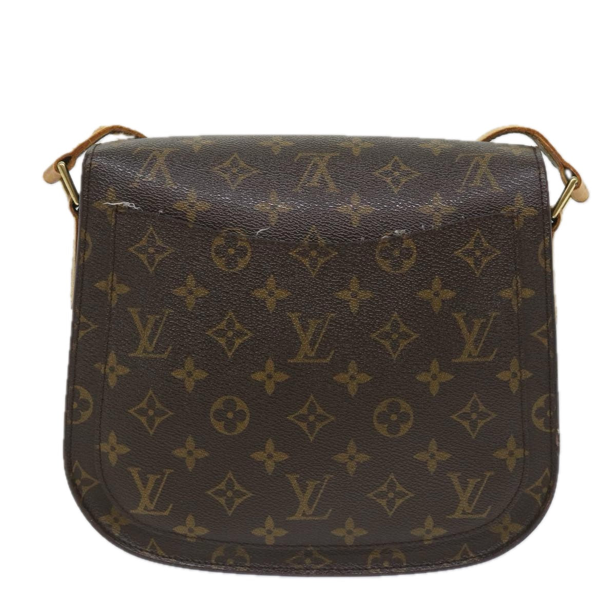 LOUIS VUITTON Monogram Saint Cloud GM Shoulder Bag M51242 LV Auth yk8938