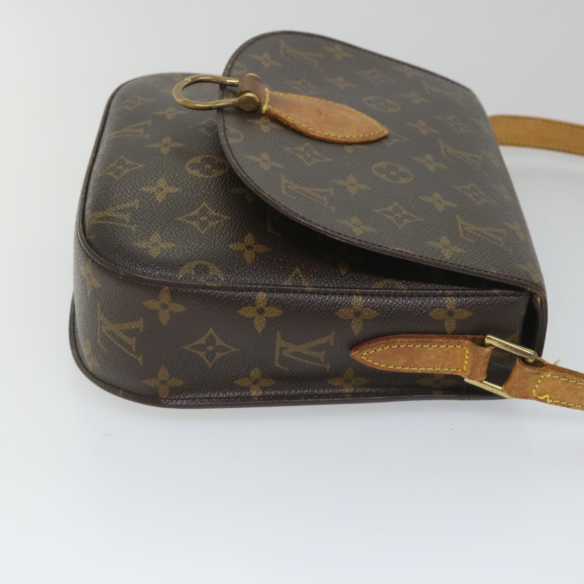 LOUIS VUITTON Monogram Saint Cloud GM Shoulder Bag M51242 LV Auth yk8938