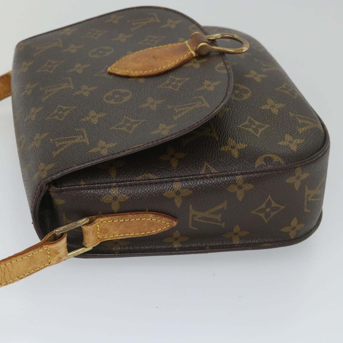 LOUIS VUITTON Monogram Saint Cloud GM Shoulder Bag M51242 LV Auth yk8938