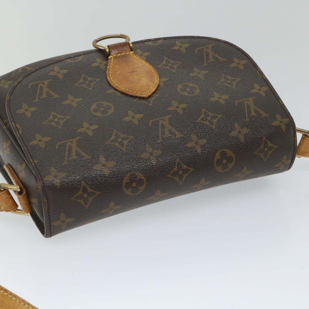 LOUIS VUITTON Monogram Saint Cloud GM Shoulder Bag M51242 LV Auth yk8938