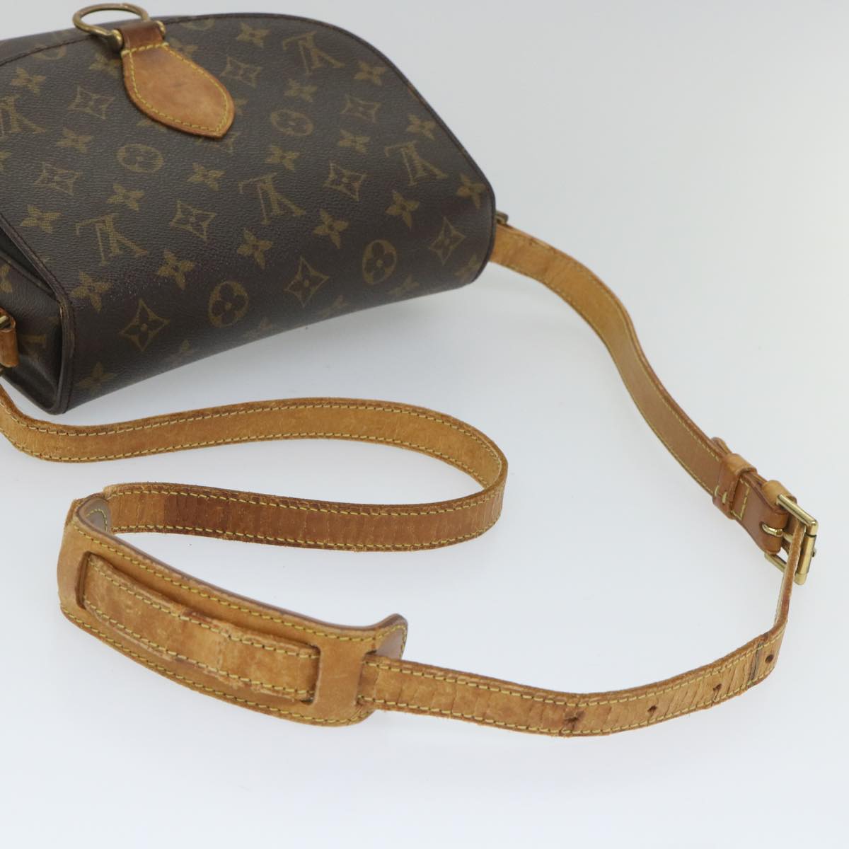 LOUIS VUITTON Monogram Saint Cloud GM Shoulder Bag M51242 LV Auth yk8938