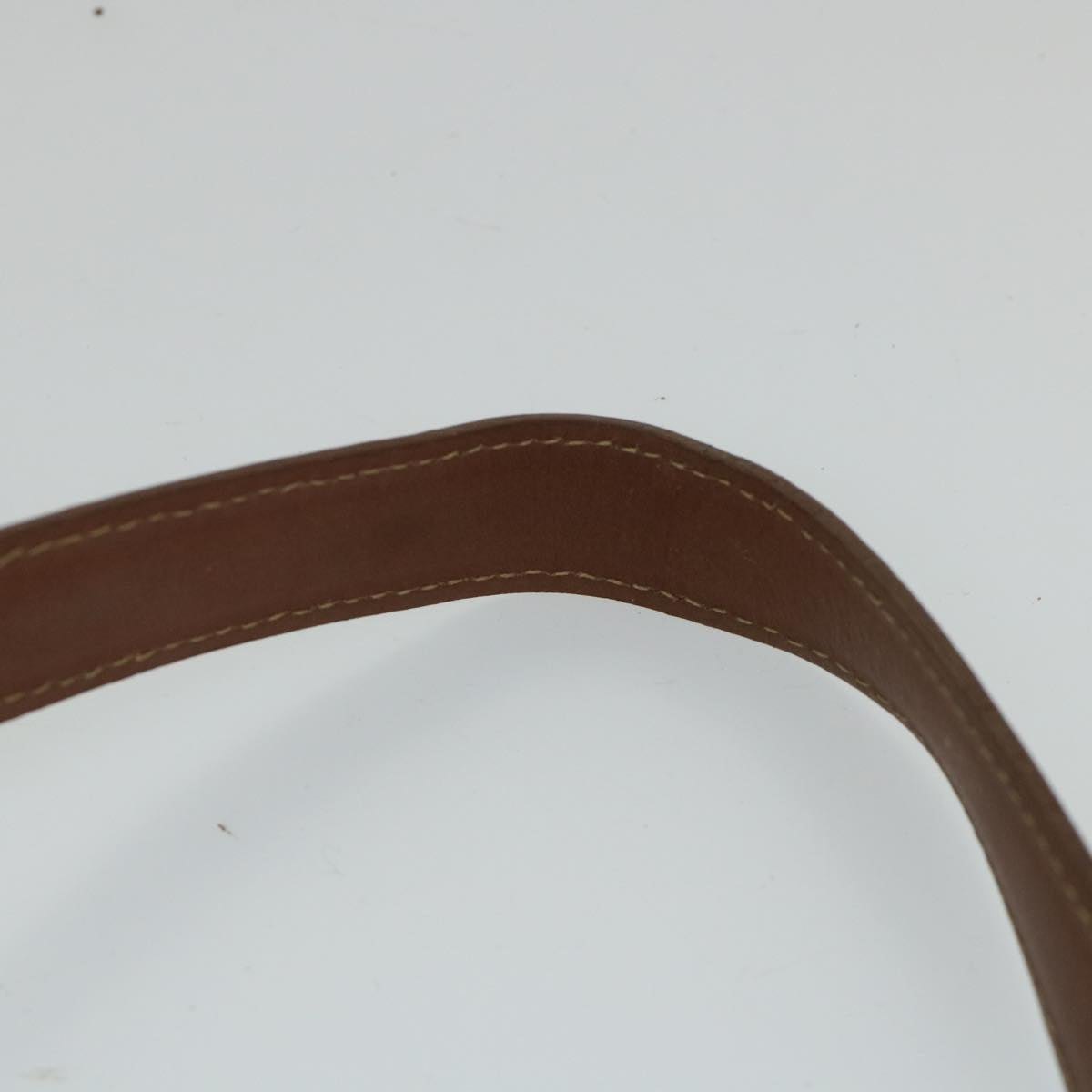Burberrys Nova Check Shoulder Bag PVC Leather Beige Auth yk8939