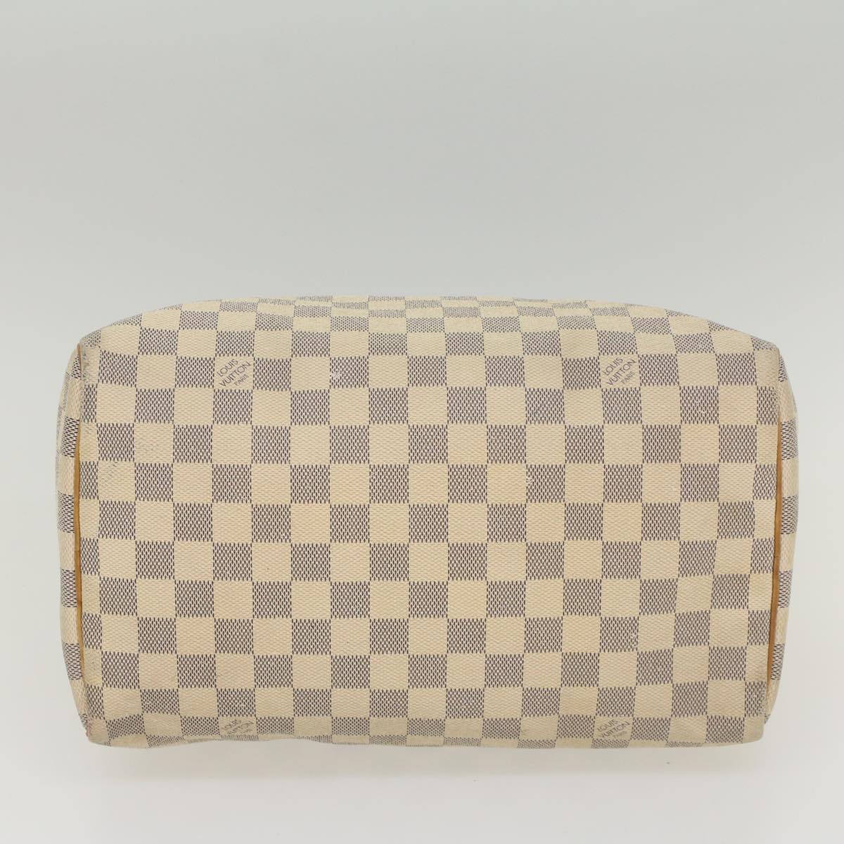 LOUIS VUITTON Damier Azur Speedy 30 Hand Bag N41533 LV Auth yk8965