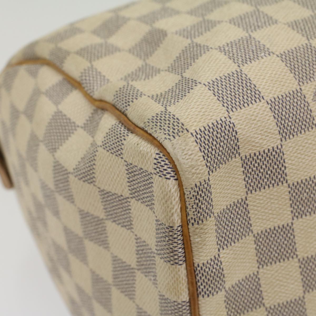 LOUIS VUITTON Damier Azur Speedy 30 Hand Bag N41533 LV Auth yk8965