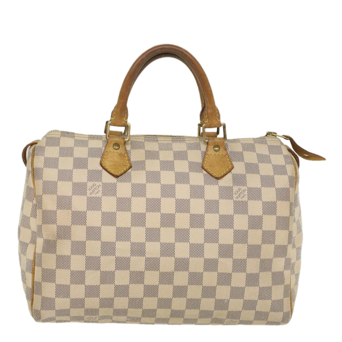 LOUIS VUITTON Damier Azur Speedy 30 Hand Bag N41533 LV Auth yk8965 - 0