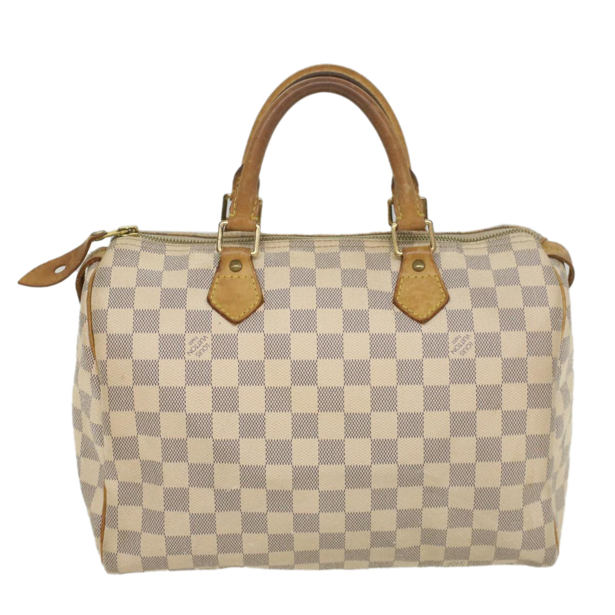 LOUIS VUITTON Damier Azur Speedy 30 Hand Bag N41533 LV Auth yk8965