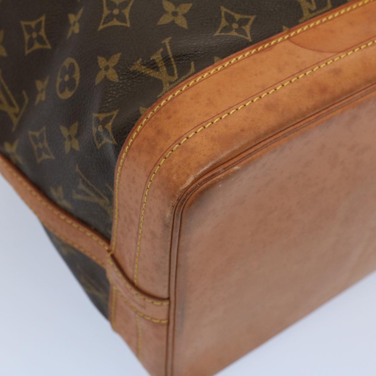 LOUIS VUITTON Monogram Noe Shoulder Bag M42224 LV Auth yk8971