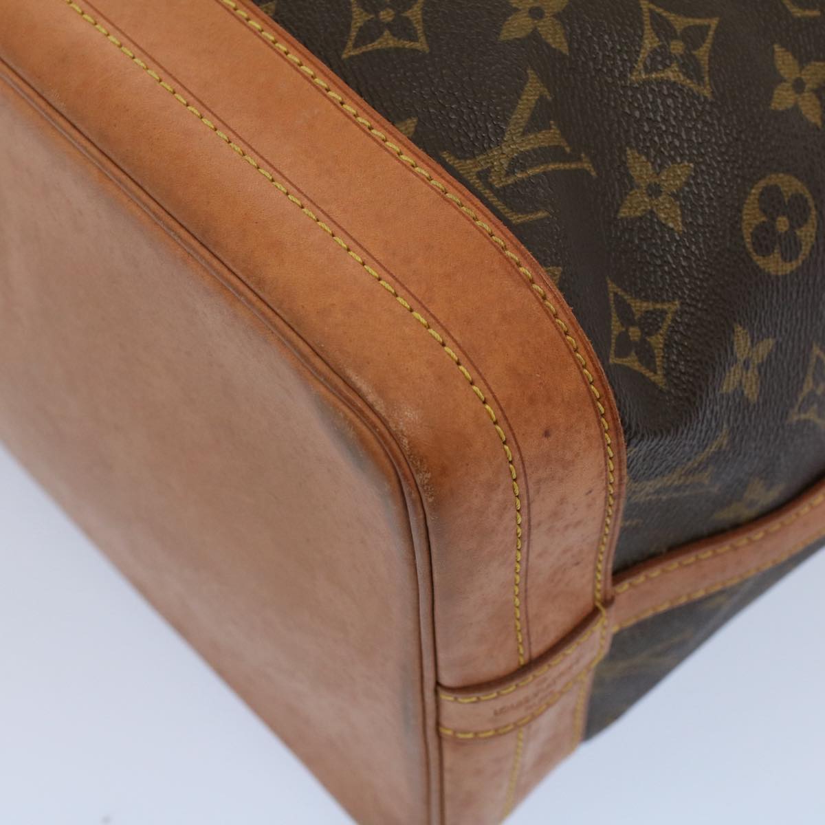 LOUIS VUITTON Monogram Noe Shoulder Bag M42224 LV Auth yk8971