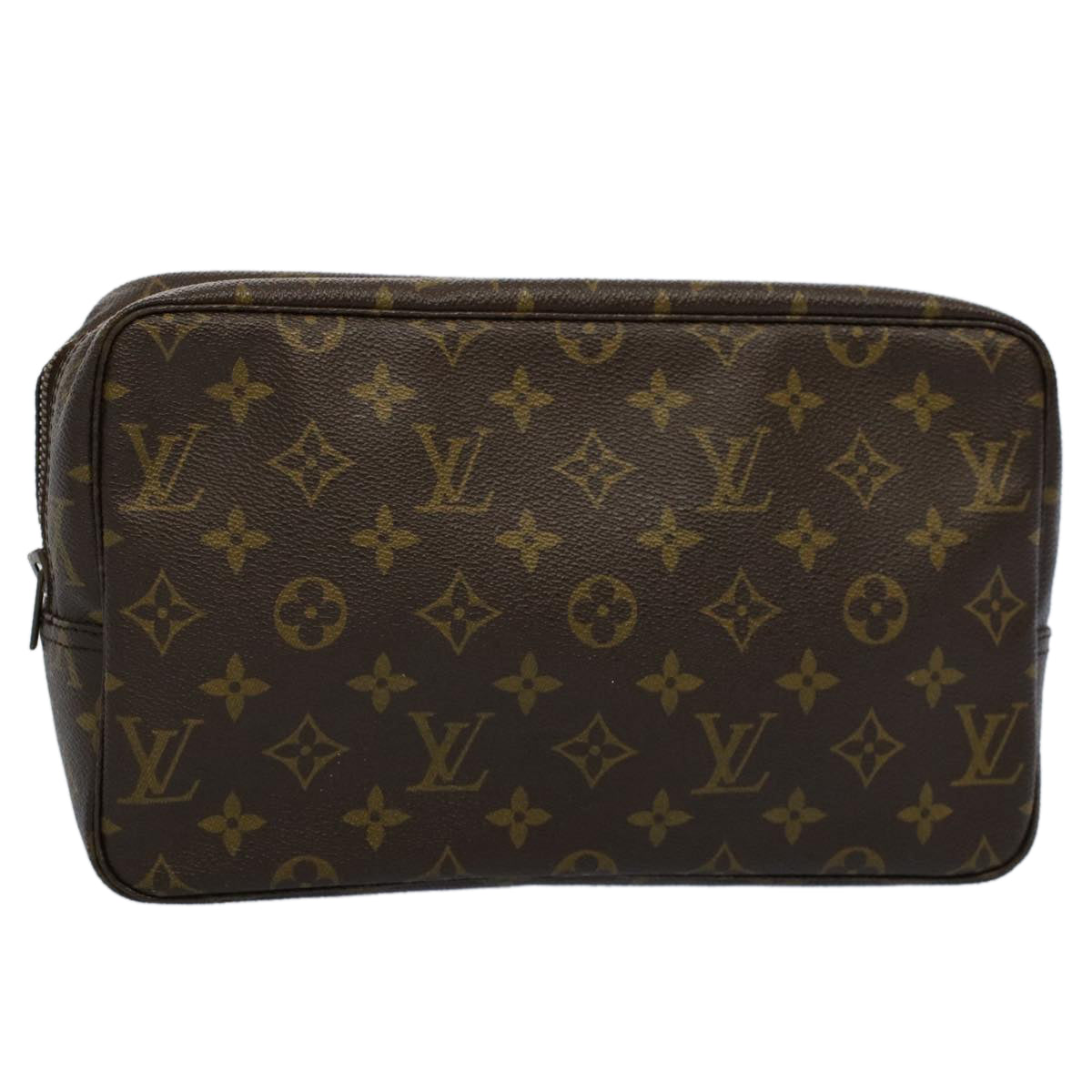 LOUIS VUITTON Monogram Trousse Toilette 28 Clutch Bag Vintage M47522 Auth yk8974