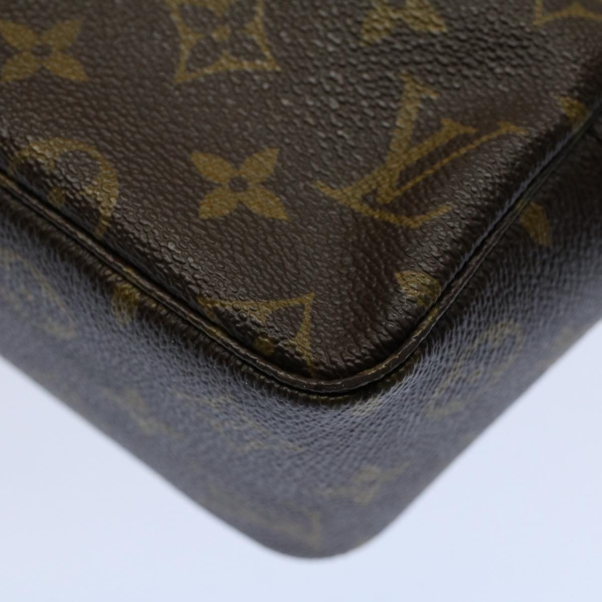 LOUIS VUITTON Monogram Trousse Toilette 28 Clutch Bag Vintage M47522 Auth yk8974