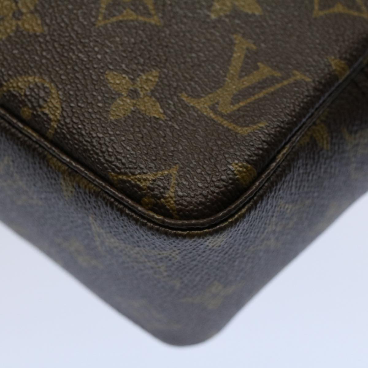 LOUIS VUITTON Monogram Trousse Toilette 28 Clutch Bag Vintage M47522 Auth yk8974