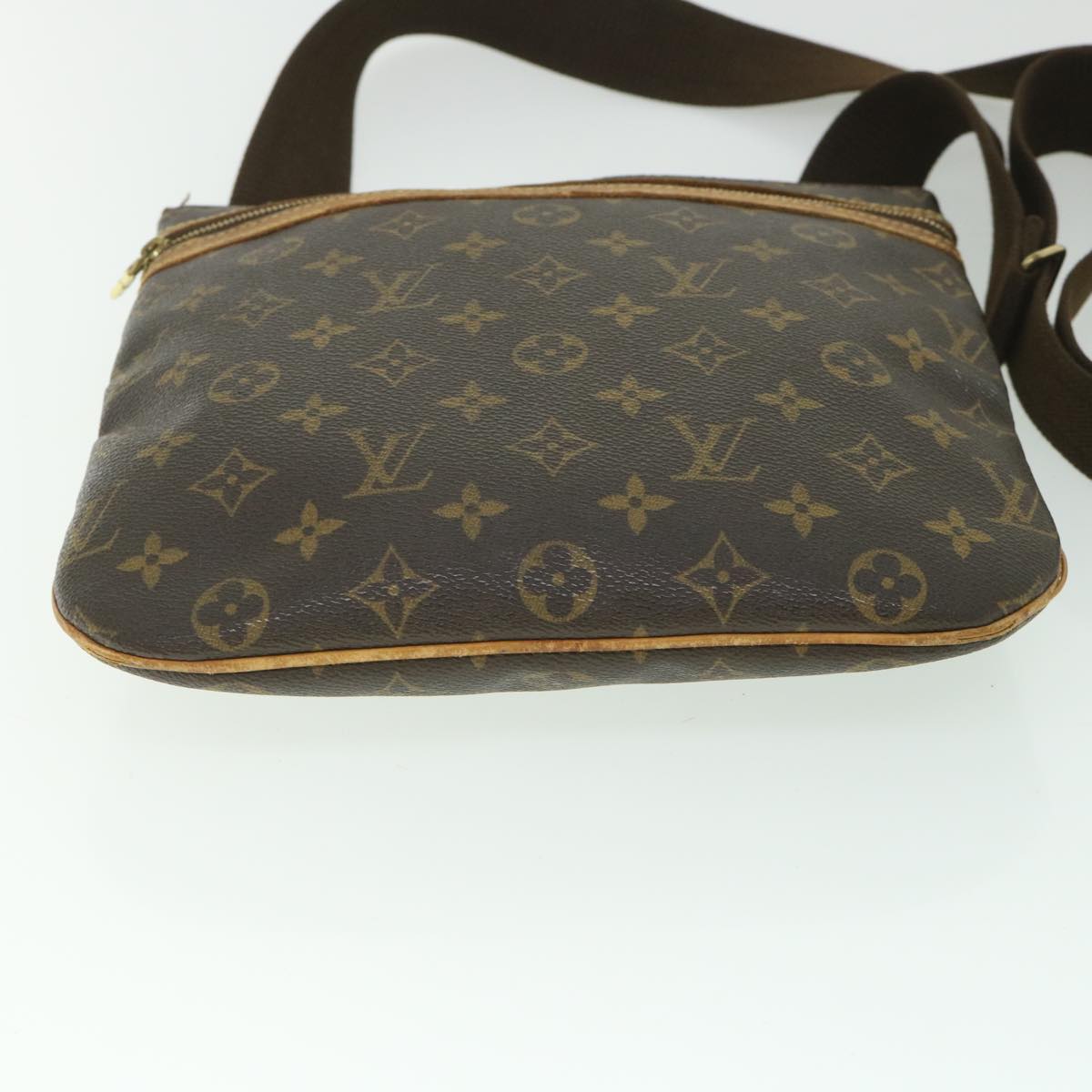 LOUIS VUITTON Monogram Pochette Bosphore Shoulder Bag M40044 LV Auth yk8977