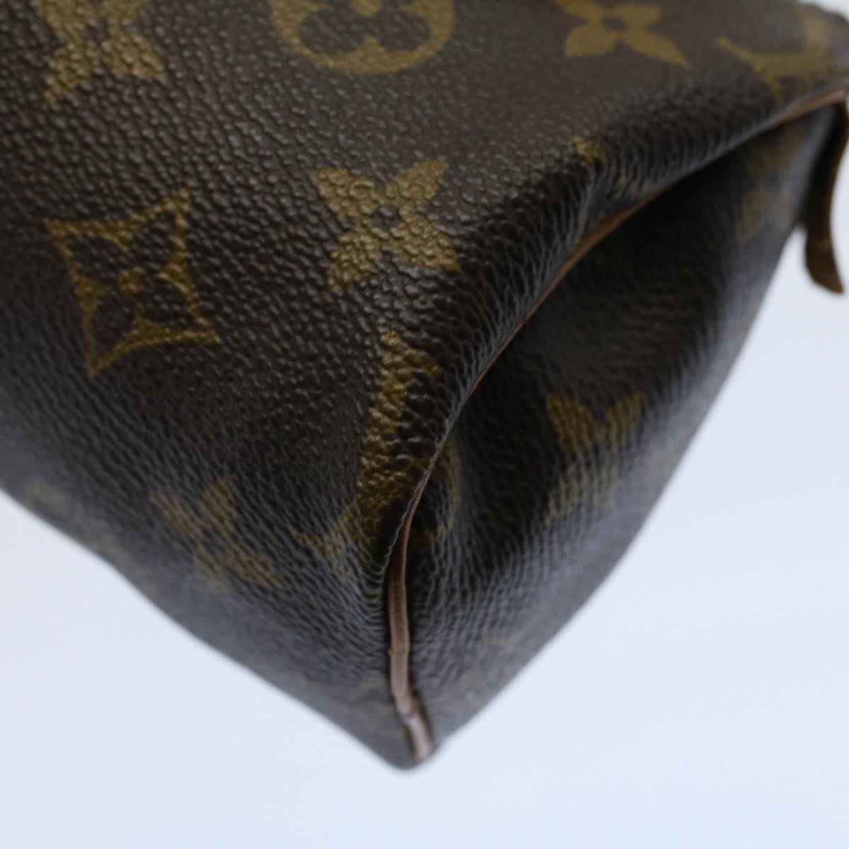 LOUIS VUITTON Monogram Mini Speedy Hand Bag 2way M41534 LV Auth yk8981