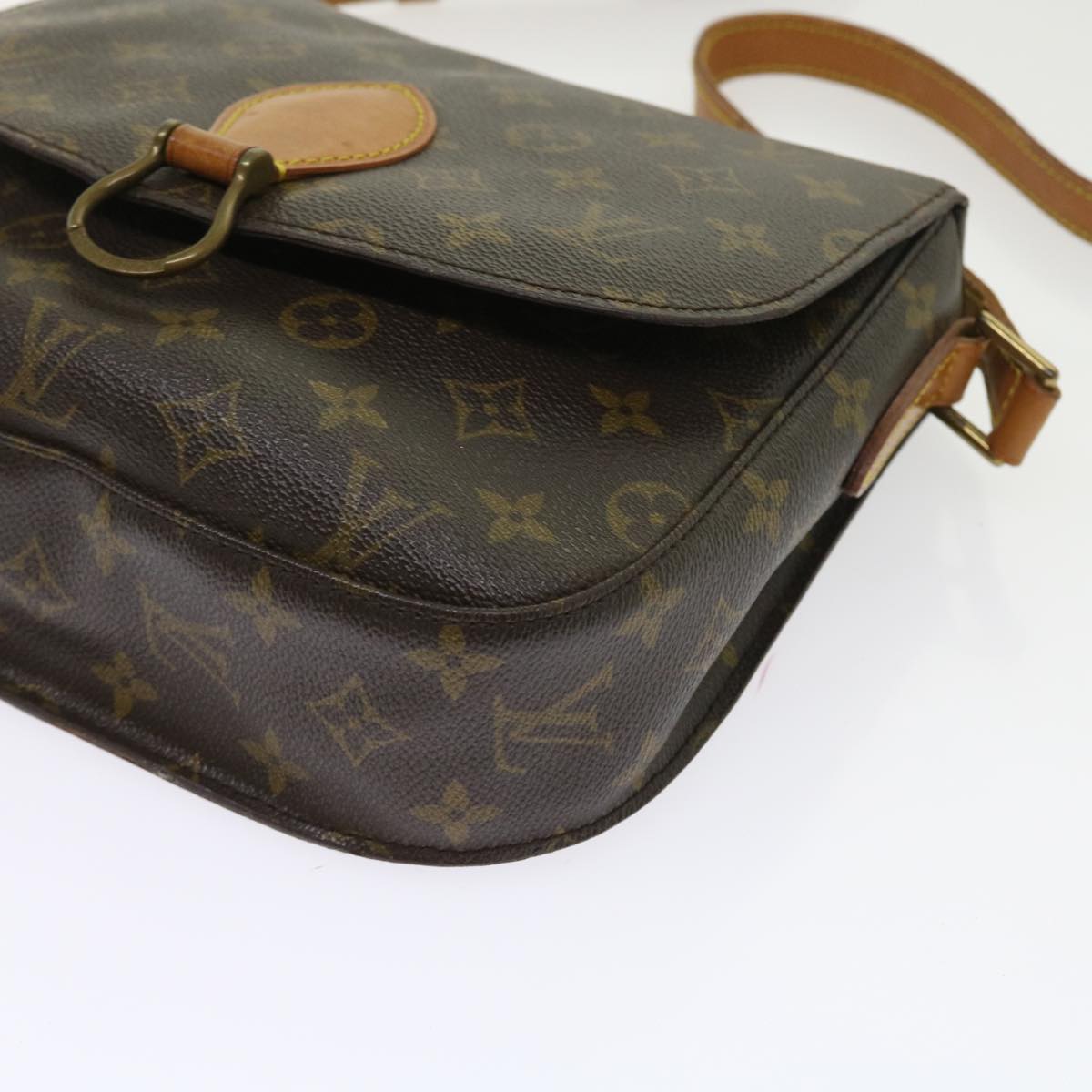 LOUIS VUITTON Monogram Saint Cloud GM Shoulder Bag M51242 LV Auth yk8999