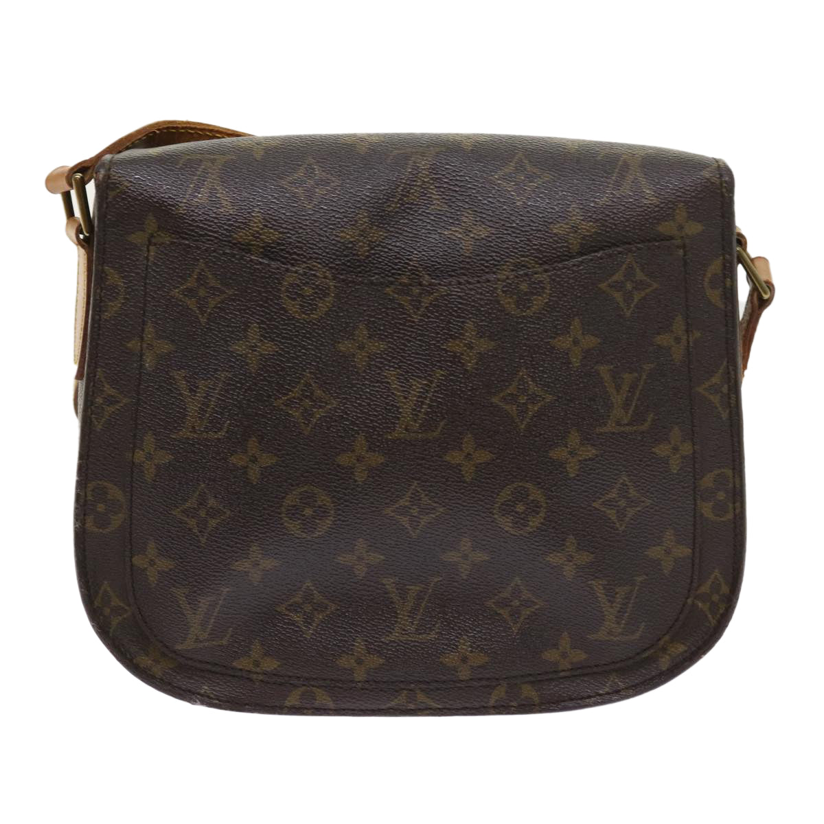 LOUIS VUITTON Monogram Saint Cloud GM Shoulder Bag M51242 LV Auth yk8999