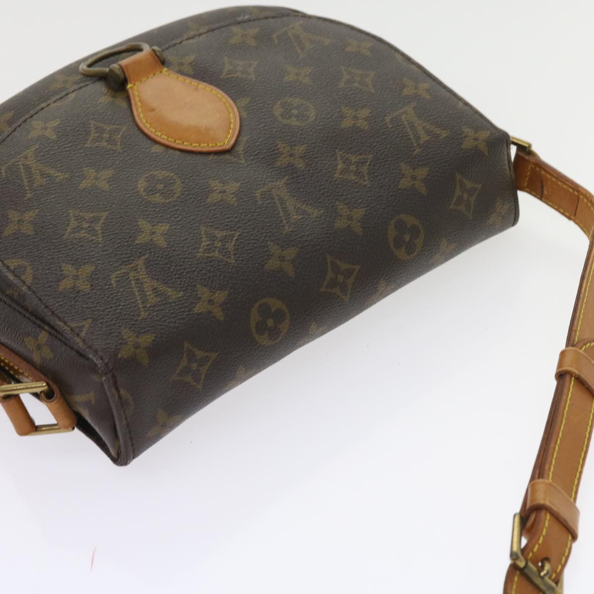 LOUIS VUITTON Monogram Saint Cloud GM Shoulder Bag M51242 LV Auth yk8999