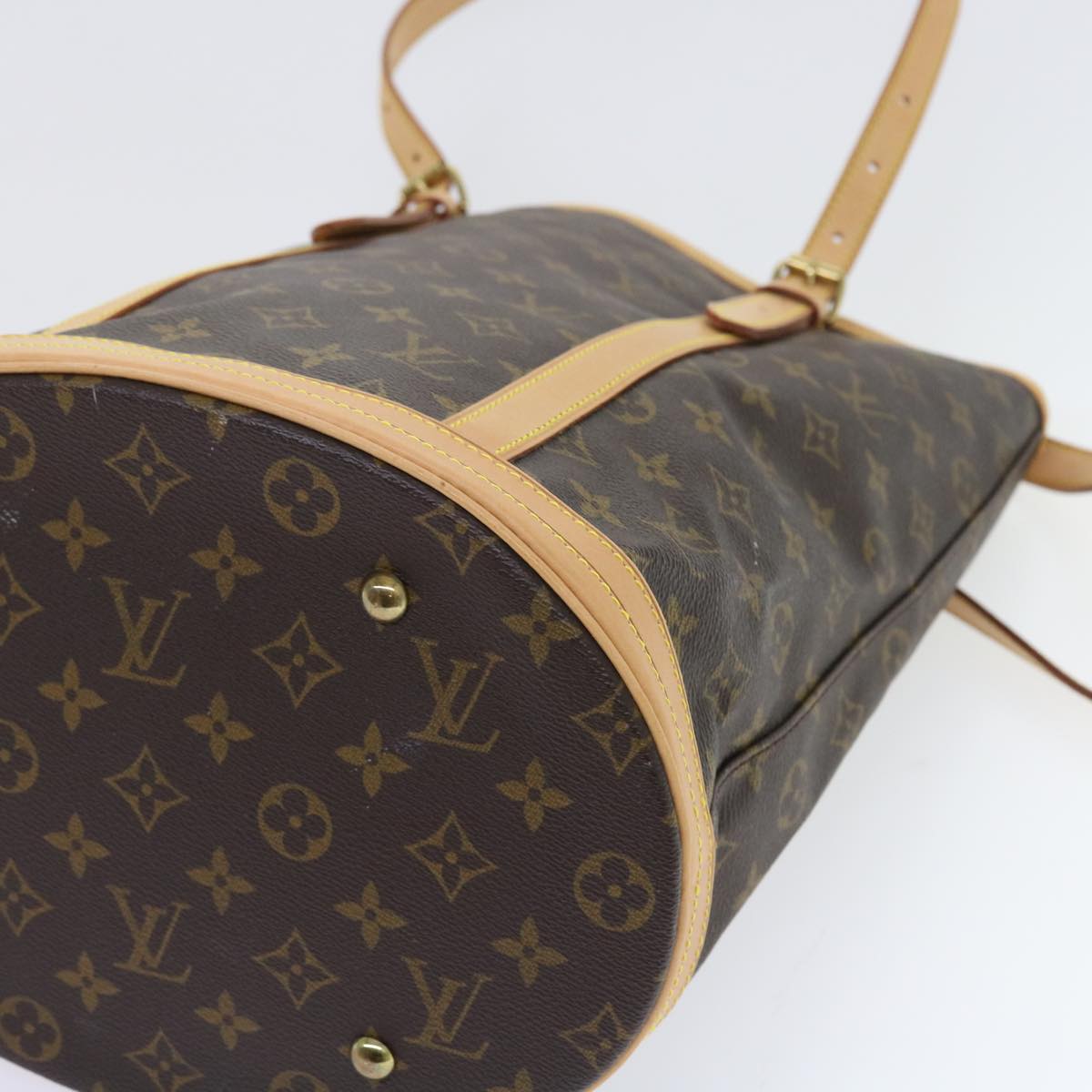 LOUIS VUITTON Monogram Bucket GM Shoulder Bag M42236 LV Auth yk9019