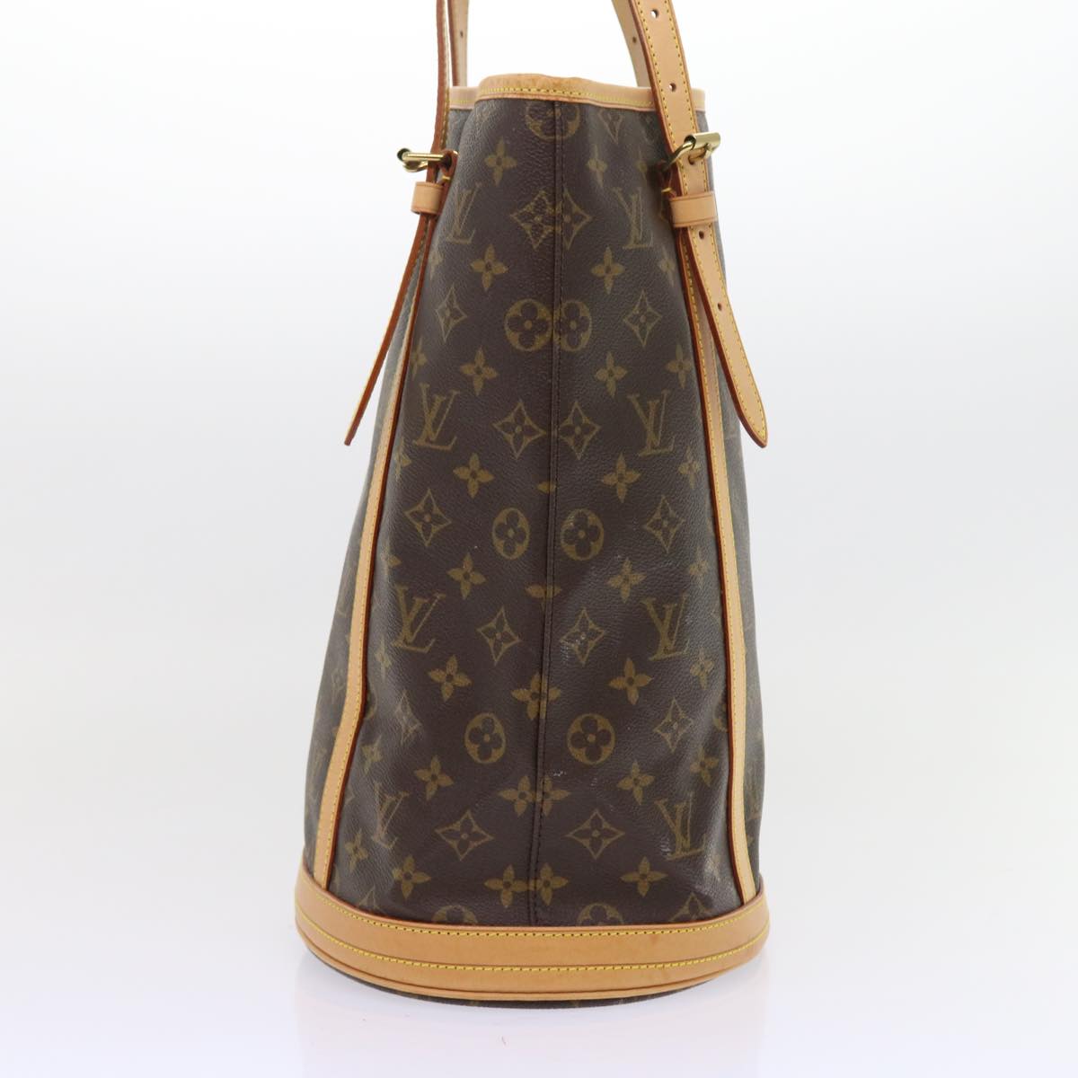 LOUIS VUITTON Monogram Bucket GM Shoulder Bag M42236 LV Auth yk9019