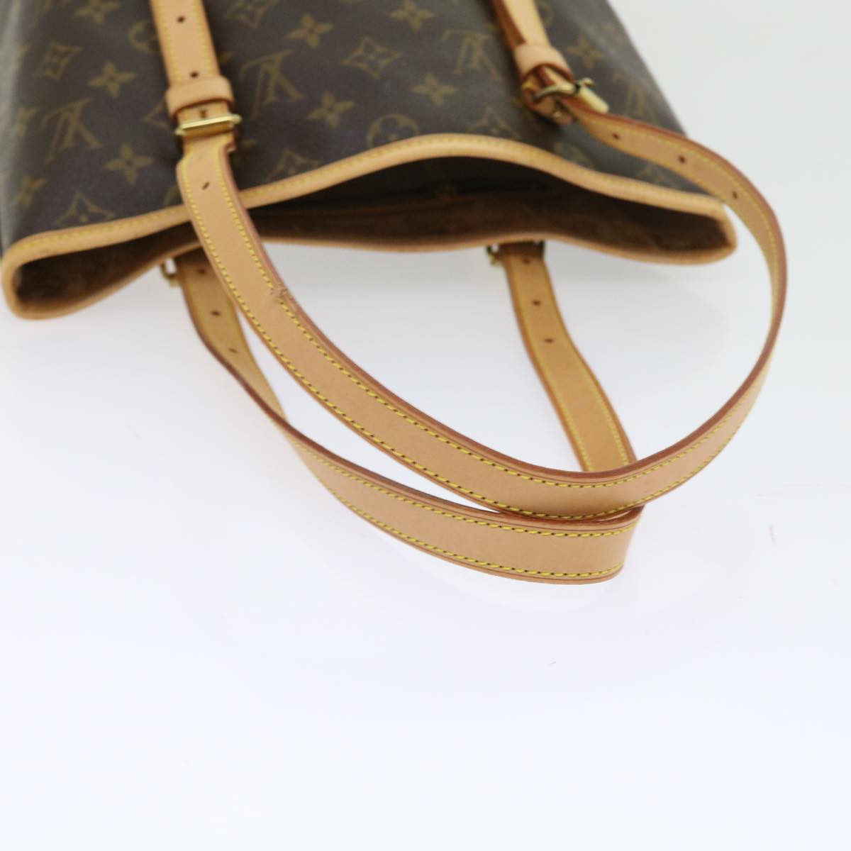 LOUIS VUITTON Monogram Bucket GM Shoulder Bag M42236 LV Auth yk9019