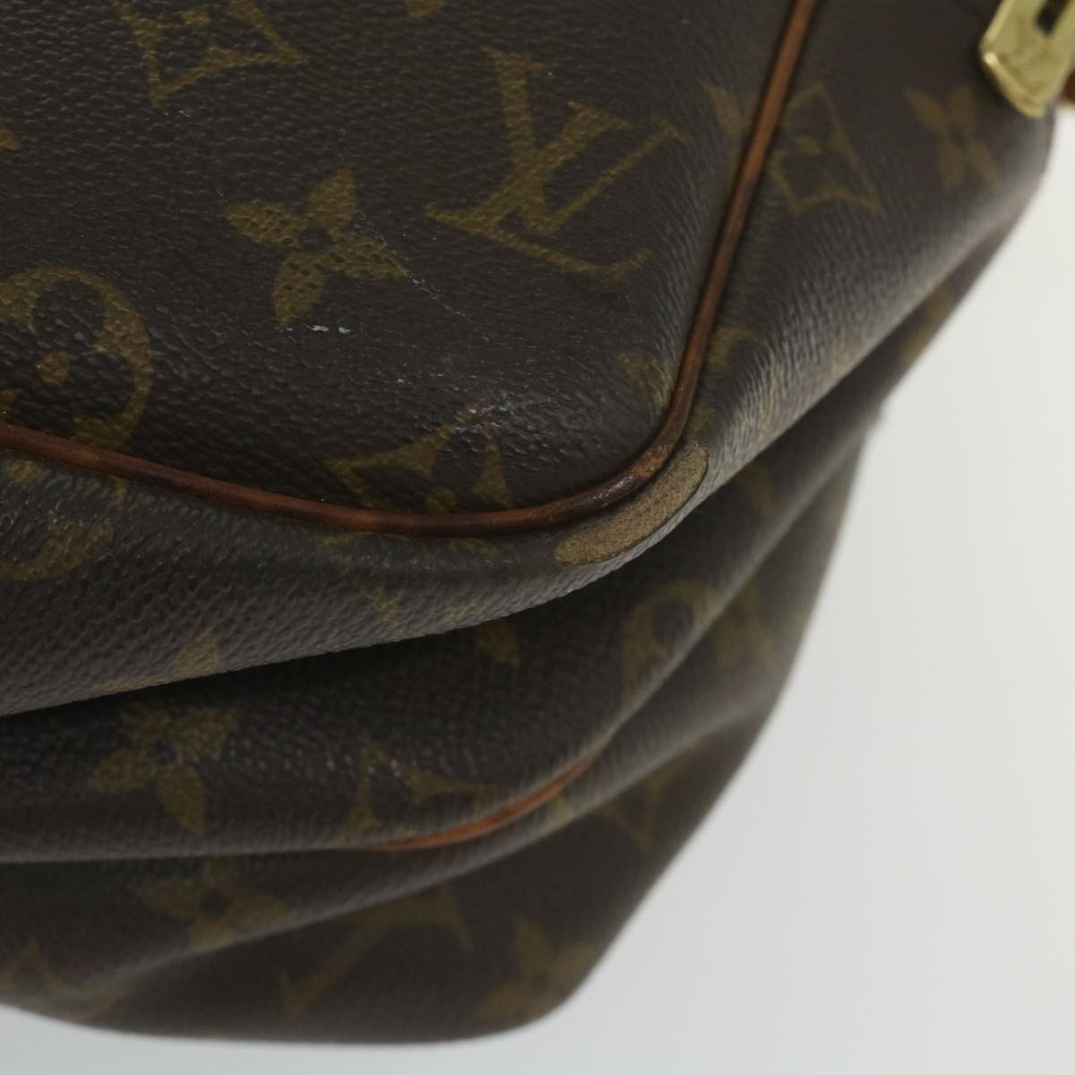 LOUIS VUITTON Monogram Reporter GM Shoulder Bag M45252 LV Auth yk9023