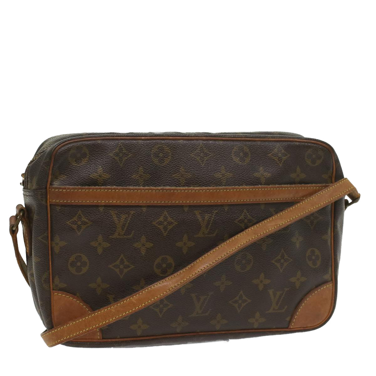 LOUIS VUITTON Monogram Trocadero 30 Shoulder Bag M51272 LV Auth yk9035