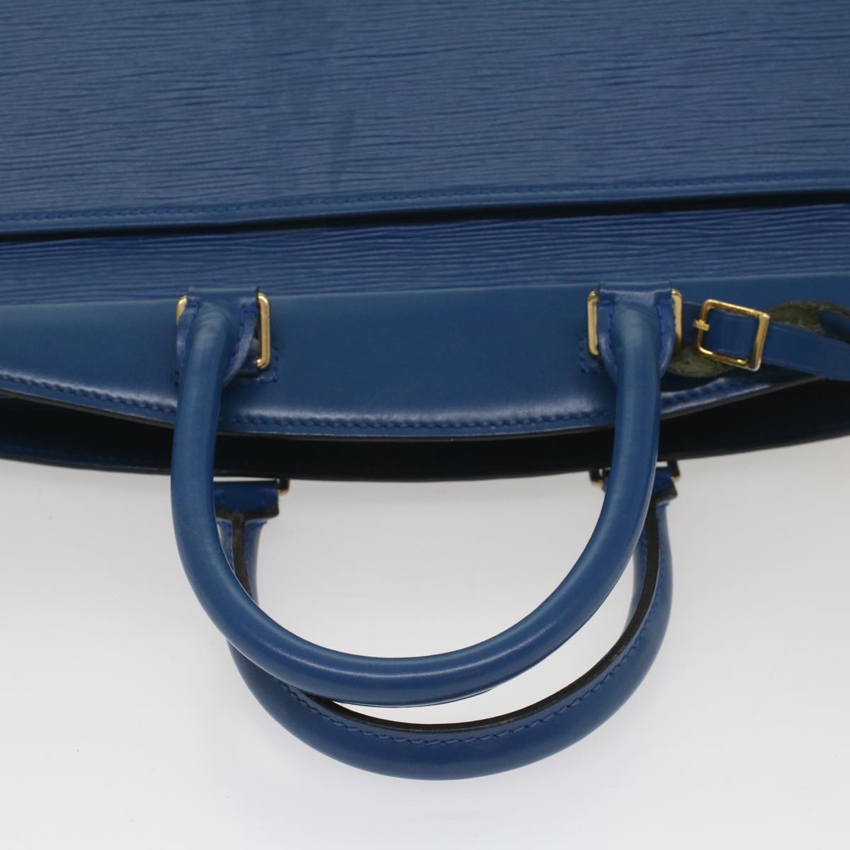 LOUIS VUITTON Epi Riviera Hand Bag Blue M48185 LV Auth yk9039