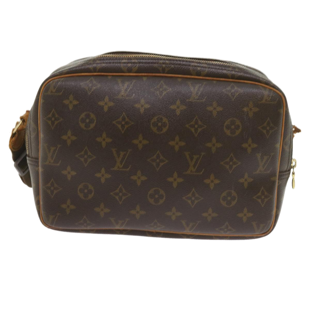 LOUIS VUITTON Monogram Reporter PM Shoulder Bag M45254 LV Auth yk9047