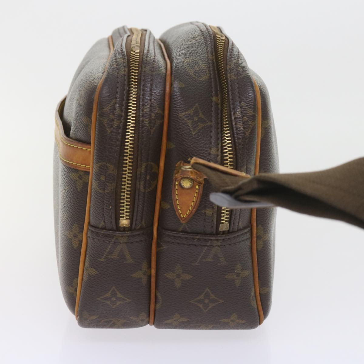 LOUIS VUITTON Monogram Reporter PM Shoulder Bag M45254 LV Auth yk9047