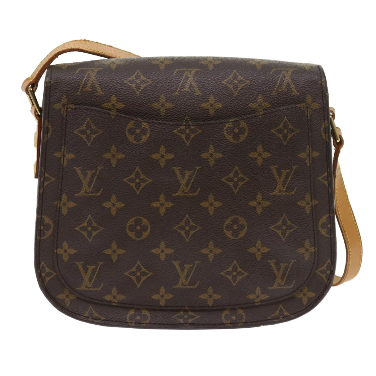 LOUIS VUITTON Monogram Saint Cloud GM Shoulder Bag M51242 LV Auth yk9049 - 0