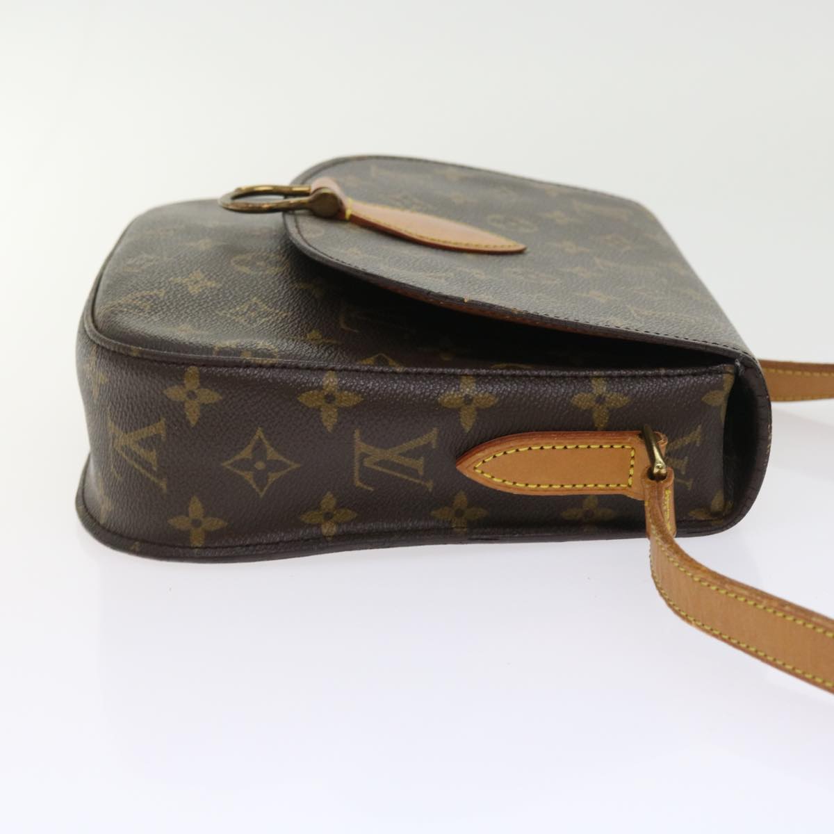 LOUIS VUITTON Monogram Saint Cloud GM Shoulder Bag M51242 LV Auth yk9049